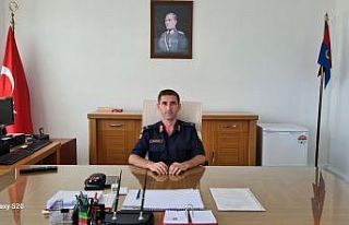 İlçe Jandarma Komutanı Guzgun göreve başladı
