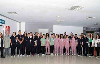 İlk dönem Sağlık Meslek Lisesi öğrencilerine...