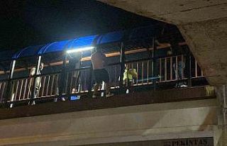 İntihara kalkışan genci polis ikna etti