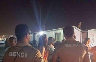 İskenderun’da konteyner kentler ve çevresinde...