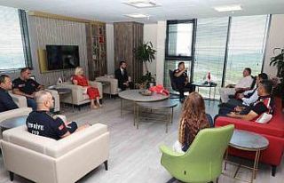 İtfaiye Haftası’nda Hatay Büyükşehir Belediyesi...