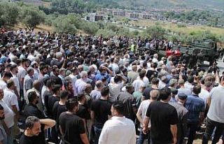 İzmirli Pençe-Kilit şehidini binler uğurladı