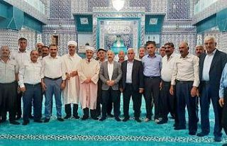 İzollu Cami yeniden ibadete açıldı