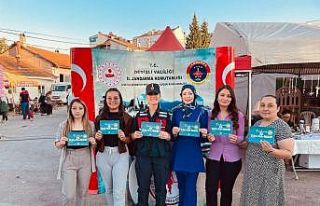 Jandarmadan Bağbozumu Festivali’nde KADES faaliyeti