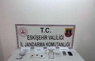 Jandarmanın şüphelendiği araçta farklı türlerde...