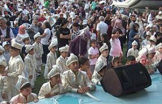 Kağıthane’de bin 100 çocuk sünnet oldu