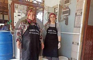 Kahramanmaraş’ta genç girişimci 3-4 kova yoğurtla...