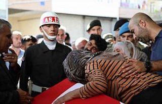 Kahtalı Şehit Yunus Özbek son yolculuğuna uğurlandı