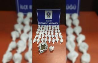 Kapaklı’da 49 adet paketlenmiş uyuşturucu ele...