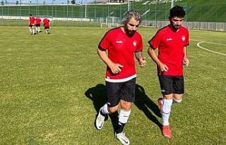 Kars 36 Spor Ziraat Türkiye Kupası hazırlıkları...