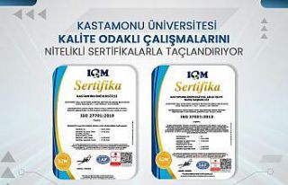 Kastamonu Üniversitesi, hedef odaklı çalışmalarının...