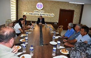 Kaymakam Odabaş, muhtar buluşmalarına devam ediyor