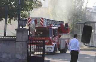 Kayseri’de fabrika hurdalığında çıkan yangın...