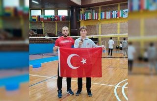 Kayserili sporcu Avrupa üçüncüsü oldu