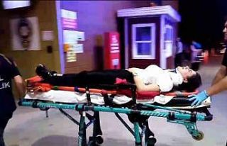 Kazada yaralanan kadın sürücüyü tekmeleyip kaçtı