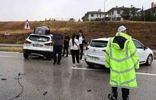 Kırıkkale’de yağmur kazaları da beraberinde...