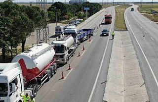 Kırklareli’nde 3 bin 306 araç denetlendi: 30 araç...