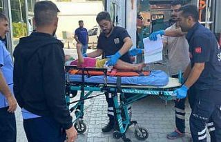 Konya’da 3. kattan düşen çocuk hastanelik oldu