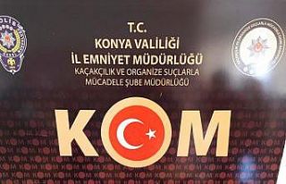 Konya’da kaçakçılara operasyon: 4 gözaltı
