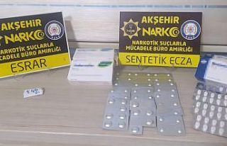 Konya’da uyuşturucu operasyonu: 1 tutuklama