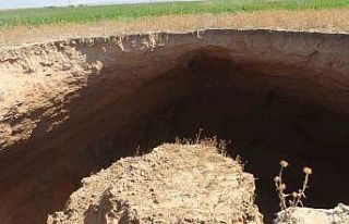 Konya’da yeni bir obruk meydana geldi