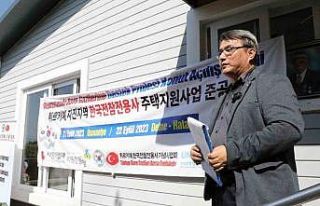 Koreliler Hatay’da Kore gazileri için yeni ev inşa...