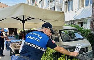 Körfez zabıtasından pazar denetimi