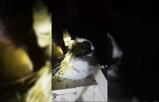 Kovada Gölü’nde bin 400 metre fanyalı ağ ele...