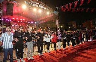 Küçükçekmece’deki Trabzon günleri yoğun ilgi...