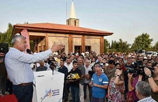 Küçükoba Mezarlığı Camisi’nin açılışı...