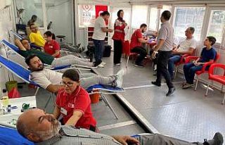 Kulu’da Kızılay’a kan bağışı