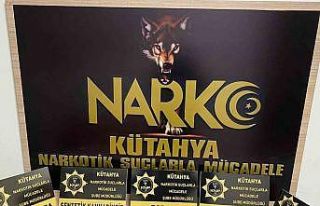 Kütahya’da otobüs yolcusunun üzerinde uyuşturucu...