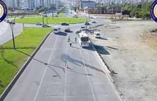 Malatya’da dron destekli hız denetimi