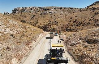 Mardin’de Türkmen Vadisi alternatif çevre yoluna...