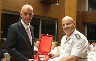 Marmaris Kaymakamı Aksoy, düzenlenen yemekle uğurlandı