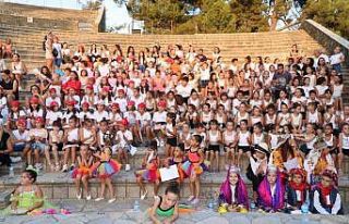 Marmaris’te yaz okullarında eğlenceli kapanış