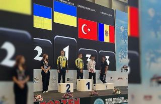 Meram Belediyesporlu Emircan Avrupa 3.’sü oldu