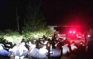 Milas’ta 111 düzensiz göçmen yakalandı