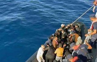 Milas’ta 34 düzensiz göçmen yakalandı