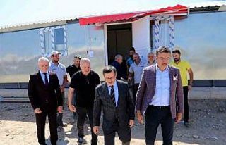 Milletvekili Tüfenkci, Vagon Kent’te incelemelerde...