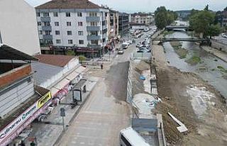 Mimar Sinan Caddesi trafiğe açıldı