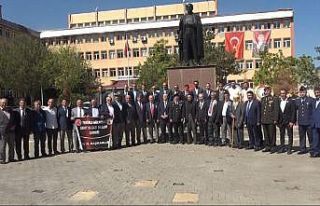 Muş’ta 19 Eylül Gaziler Günü töreni