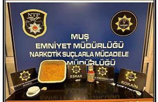 Muş’ta uyuşturucudan 40 kişi yakalandı