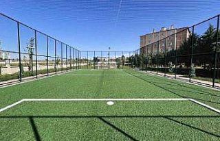 Nevşehir’de semt sahaları hizmete açıldı