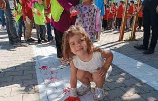 Öğrencilerden “Trafikte ben de varım” etkinliği