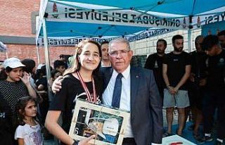 Onikişubat Belediyesi, yaz yüzme kursları törenle...