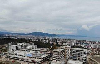 Ordu Şehir Hastanesi inşaatı yüzde 74’e ulaştı