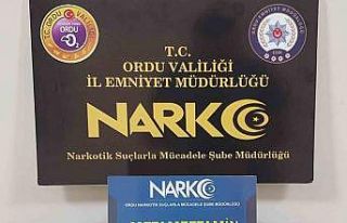 Ordu’da uyuşturucu operasyonu: 2 tutuklama