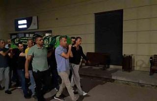 Orman şehidi için Kütahya Orman Bölge Müdürlüğünde...