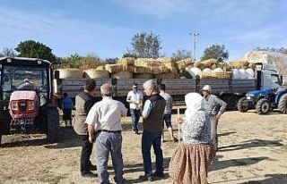 Orman yangınından etkilenen Ulupınar köyüne destek